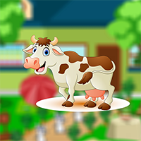 Rescue Farmhouse Cow Game